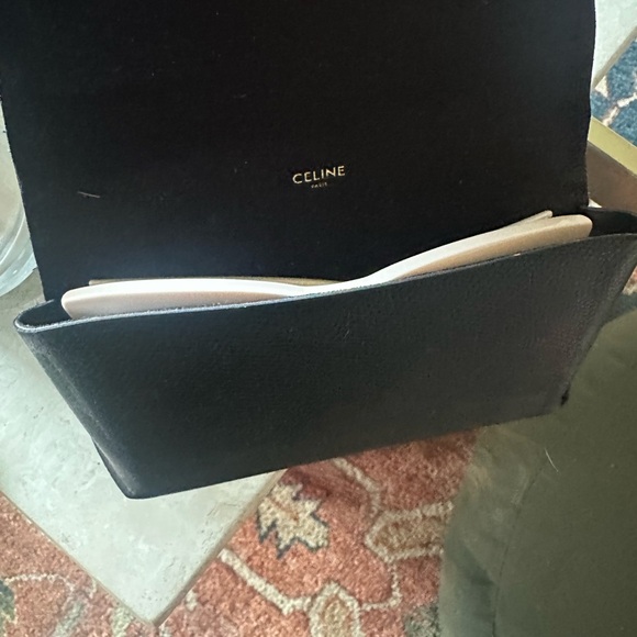 AUTHENTIC Celine Ivory Cat-Eye Sunglasses — Acetate